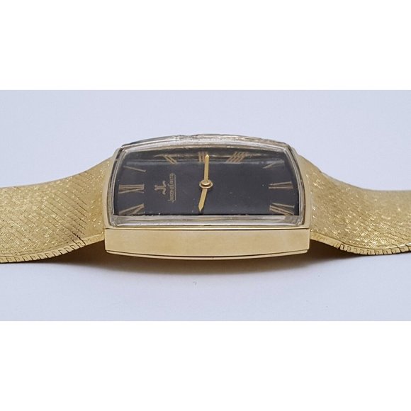 Vintage 1970s Jaeger LeCoultre 29mm Classic Cal 818/3 R7582 14K Yellow Gold 17J - Picture 8 of 16
